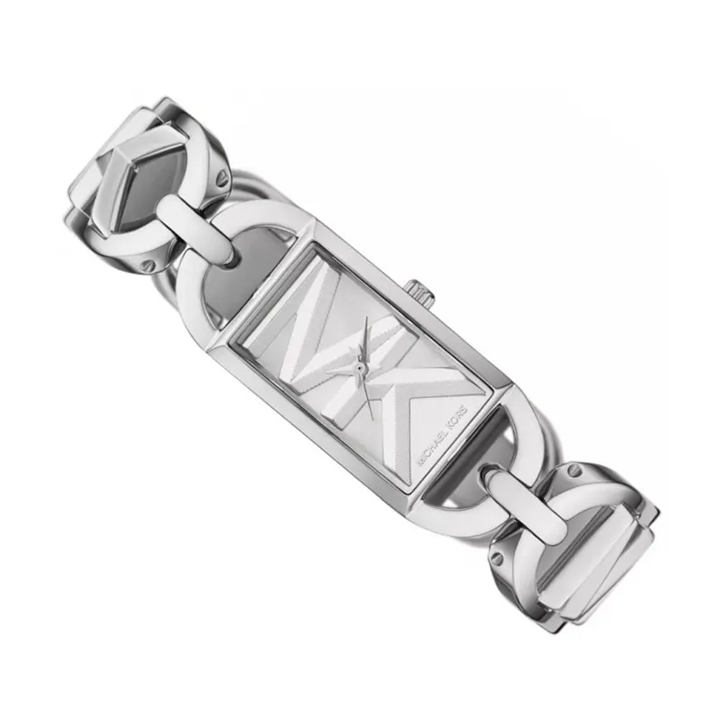 Michael Kors Mini Empire Silver Dial Fashion Ladies Watch- MK7407